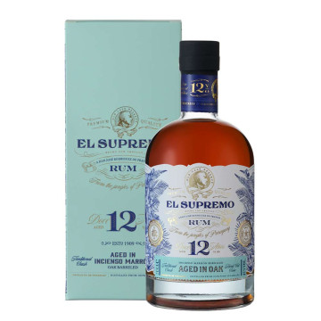 El Supremo 12 Year Rum 70cl