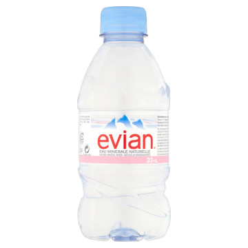 Evian Still Natural Mineral Water 24 x 330ml