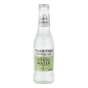 Fever Tree Refreshingly Light Cucumber Tonic Water 200ml 