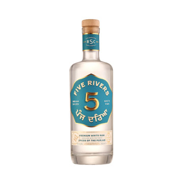 Five Rivers Indian Spiced White Rum 70cl