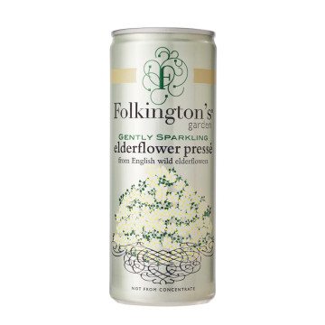 Folkington's Elderflower Sparkling Presse 12x 250ml