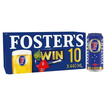 Fosters Premium Lager 440ml