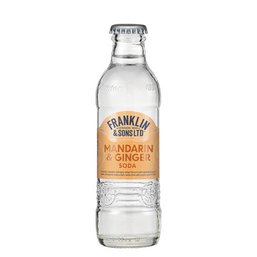 Franklin & Sons Mandarin & Ginger Soda 24x 200ml