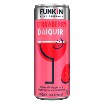 Funkin Nitro Strawberry Daiquiri 200ml Can