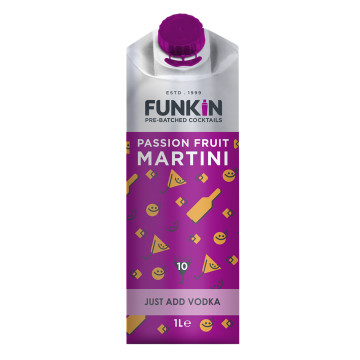Funkin Passion Fruit Martini Cocktail Mixer 1Ltr