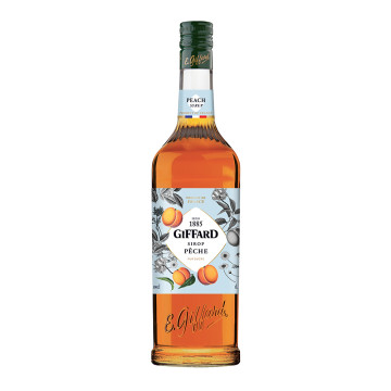 Giffard Peach Syrup 1Ltr