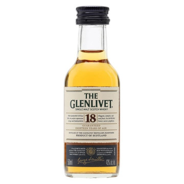 Glenlivet 18 Year Whisky 5cl Miniature