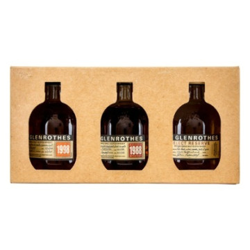Glenrothes Collection of Whiskies 3x 10cl Gift Tasting Pack