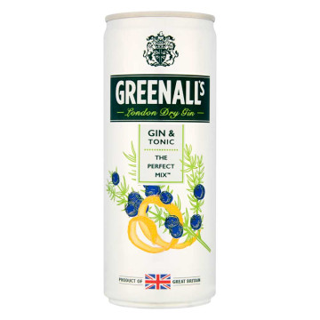 Greenall's Gin & Tonic 250ml