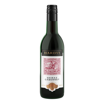 Hardys Stamp Of Australia Shiraz Cabernet Red Wine 187ml
