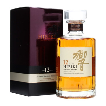 Hibiki 12 Year Japanese Whisky 50cl 