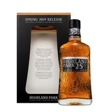 Highland Park 25 Year Malt Whisky 70cl 