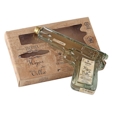 Hijos de Villa Mexican Reposado Tequila Pistol Limited Edition 20cl