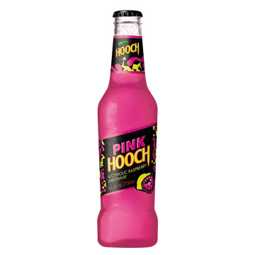 Hooch Pink Alcoholic Raspberry Lemonade 24x 275ml