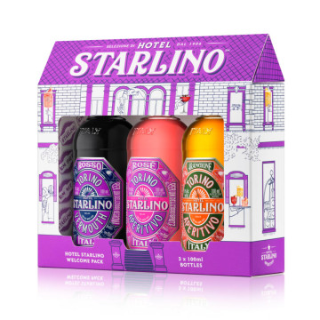 Hotel Starlino Italian Aperitivo Trio 3x 10cl