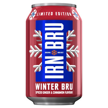 IRN-BRU Winter Bru Spiced Ginger & Cinnamon 24x 330ml Cans