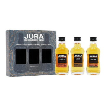 Isle of Jura Collection of Whiskies 3x 5cl Miniature Gift Pack