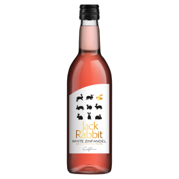 Jack Rabbit White Zinfandel Rose Wine 187ml