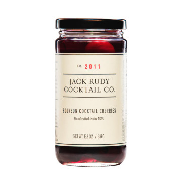 Jack Rudy Cocktail Co. Bourbon Cocktail Cherries 383g