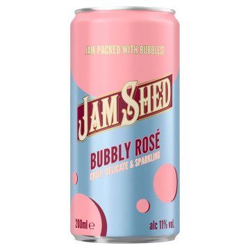 Jam Shed Bubbly Rose Wine 200ml Can