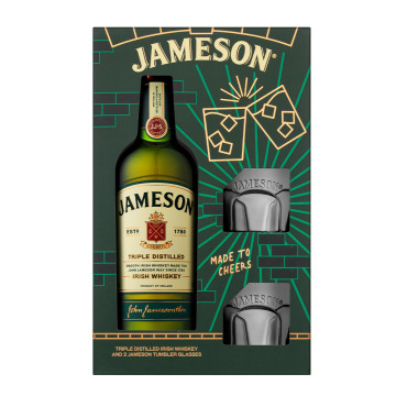 Jameson Original Irish Whiskey 70cl Gift Pack 