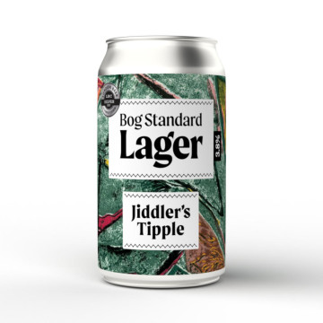 Jiddler's Tipple Bog Standard Lager 330ml Can
