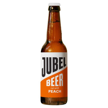 Jubel Beer Cut with Peach 12x 330ml Cans