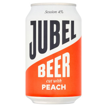 Jubel Beer Cut with Peach 12x 330ml Cans
