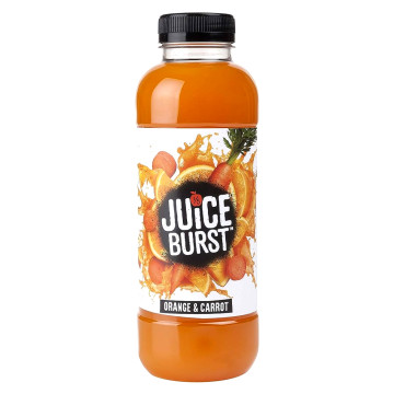 Juice Burst Orange & Carrot Juice 12x 500ml