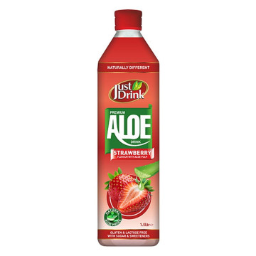 Just Drink Aloe Strawberry Flavoured Drink 6x 1.5Ltr