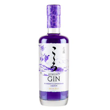 Kokoro Blueberry & Lemongrass Gin Liqueur 20cl