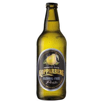 Kopparberg Pear Alcohol Free Premium Cider 15x500ml