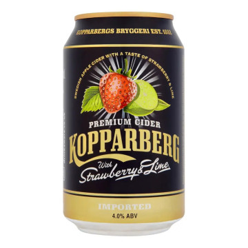 Kopparberg Strawberry & Lime Cider 24x 330ml Cans