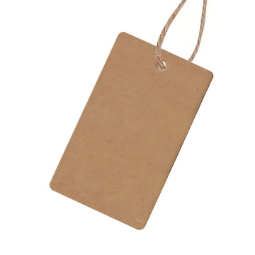 Kraft Square Gift Tag