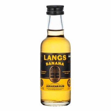 Langs Banana Rum 5cl Miniature