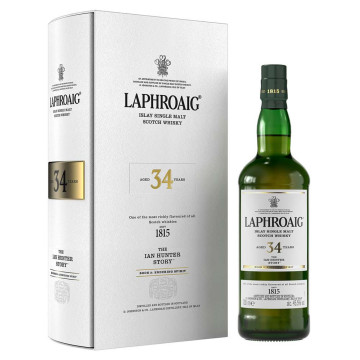Laphroaig 34 Year Ian Hunter collection Whisky - Volume 5: Enduring Spirit. 