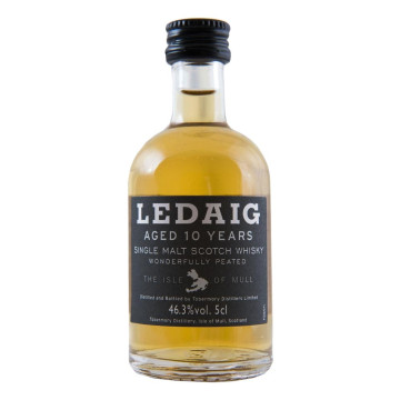 Ledaig 10 Year Single Malt Whisky 5cl Miniature