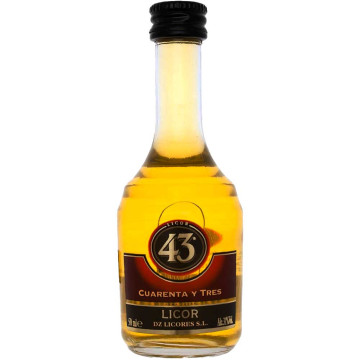 Licor 43 Cuarenta y Tres Liqueur 5cl Miniature