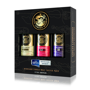 Loch Lomond Single Malt Whisky Gift Pack 3x 5cl