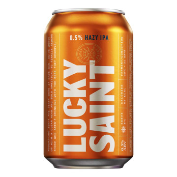 Lucky Saint Hazy Low & No IPA 24x 330ml Cans