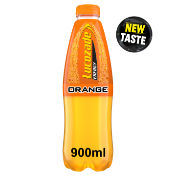 Lucozade Orange Energy Drink 12x 900ml