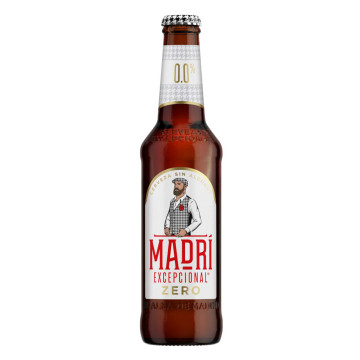 Madri Excepcional Zero Beer 24x 330ml
