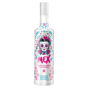 Mex Strawberry Cream Liqueur 70cl