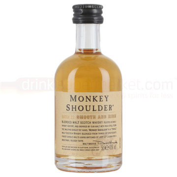 Monkey Shoulder Blended Triple Malt Scotch Whisky 5cl