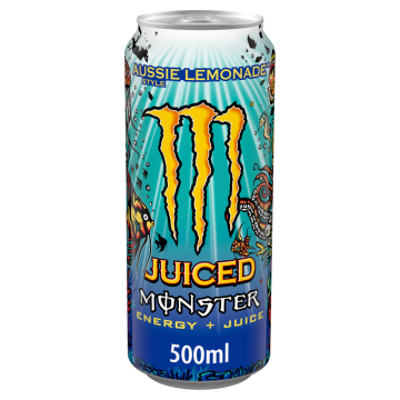 Monster Aussie Style Lemonade 500ml