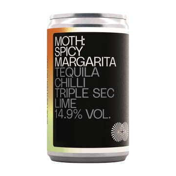 Moth Spicy Margarita Premix 125ml