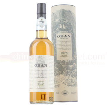 Oban 14 yo Highland Single Malt Scotch Whisky 20cl 43%