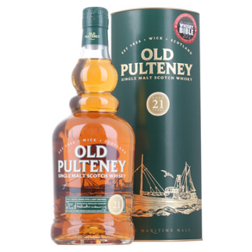 Old Pulteney 21 yo Highland Single Malt Scotch Whisky 70cl