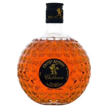 Old St Andrews Clubhouse Premium Blend Blended Scotch Whisky Golf Ball 70cl 