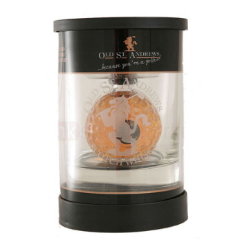 Old St Andrews Clubhouse Premium Golf Ball Whisky 5cl & Glass Tumblepack